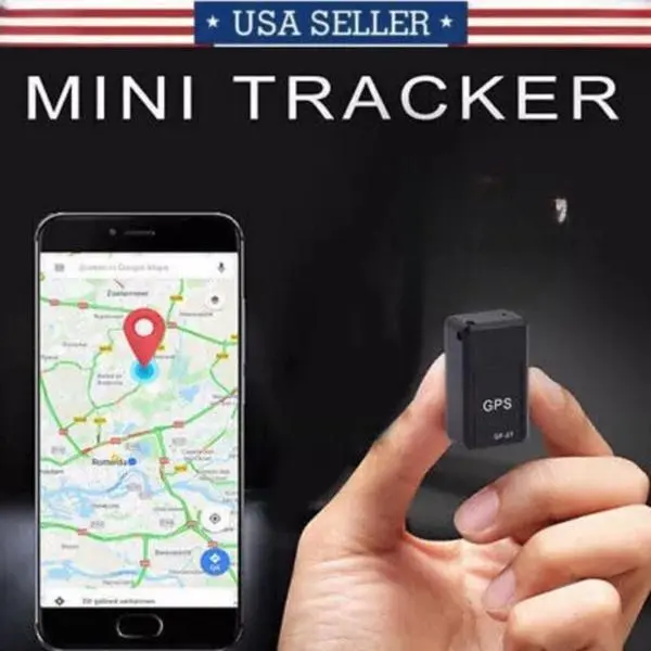 USA Seller Magnetic GF07 Mini GPS Real Time Car Location Tracker GSM GPRS Tracking Device with Two Powerful Magnets Easy to Attach No Extra Installation Needed