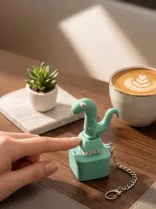 Lizard Button Keychain with Rechargeable LED Light &Realistic Croak-Color-Changing Fun Toy for Kids & Adults,valentines