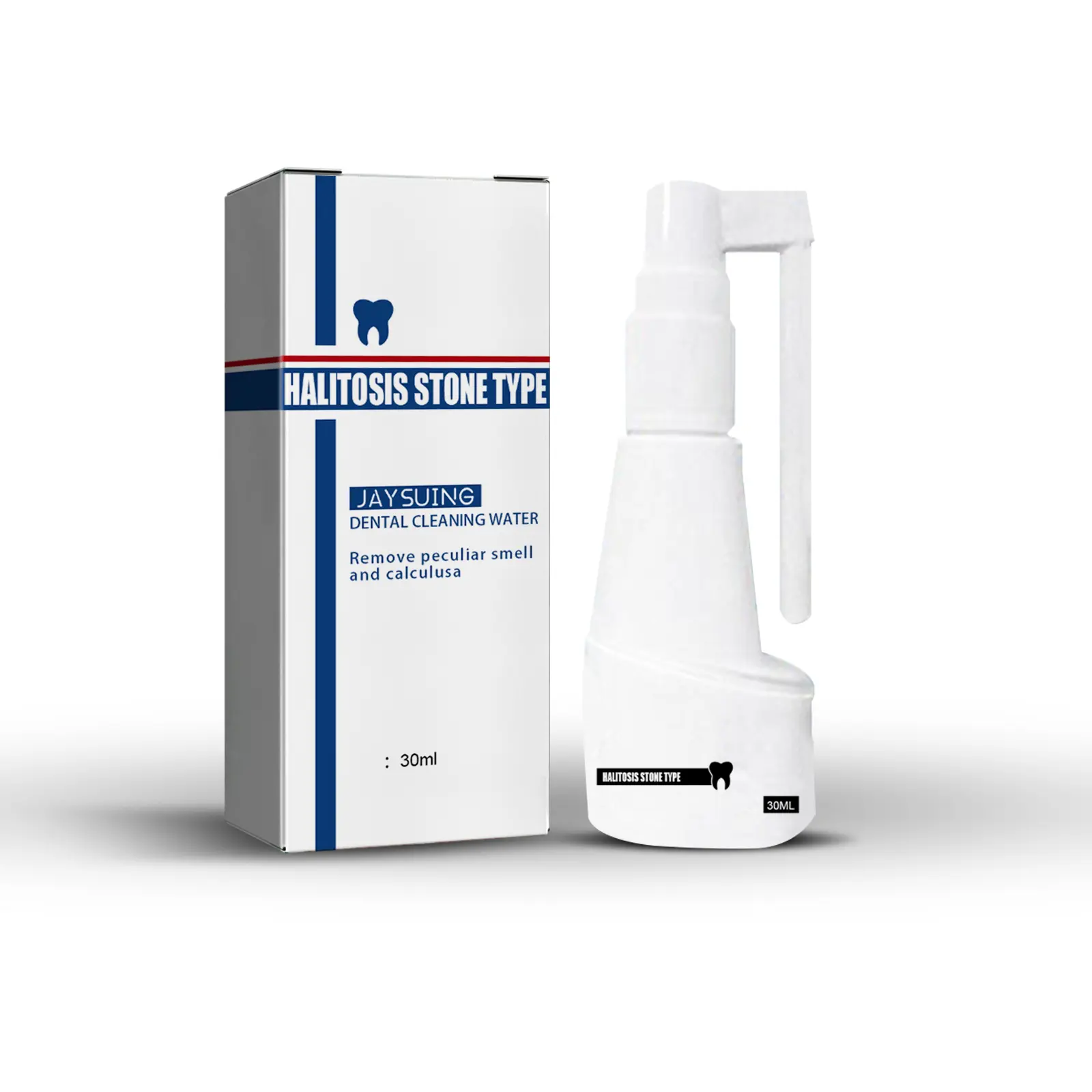 Jaysuing Tartar Removal Spray for Teeth Whitening and Fresh Breath with Glycerin and Panthenol
