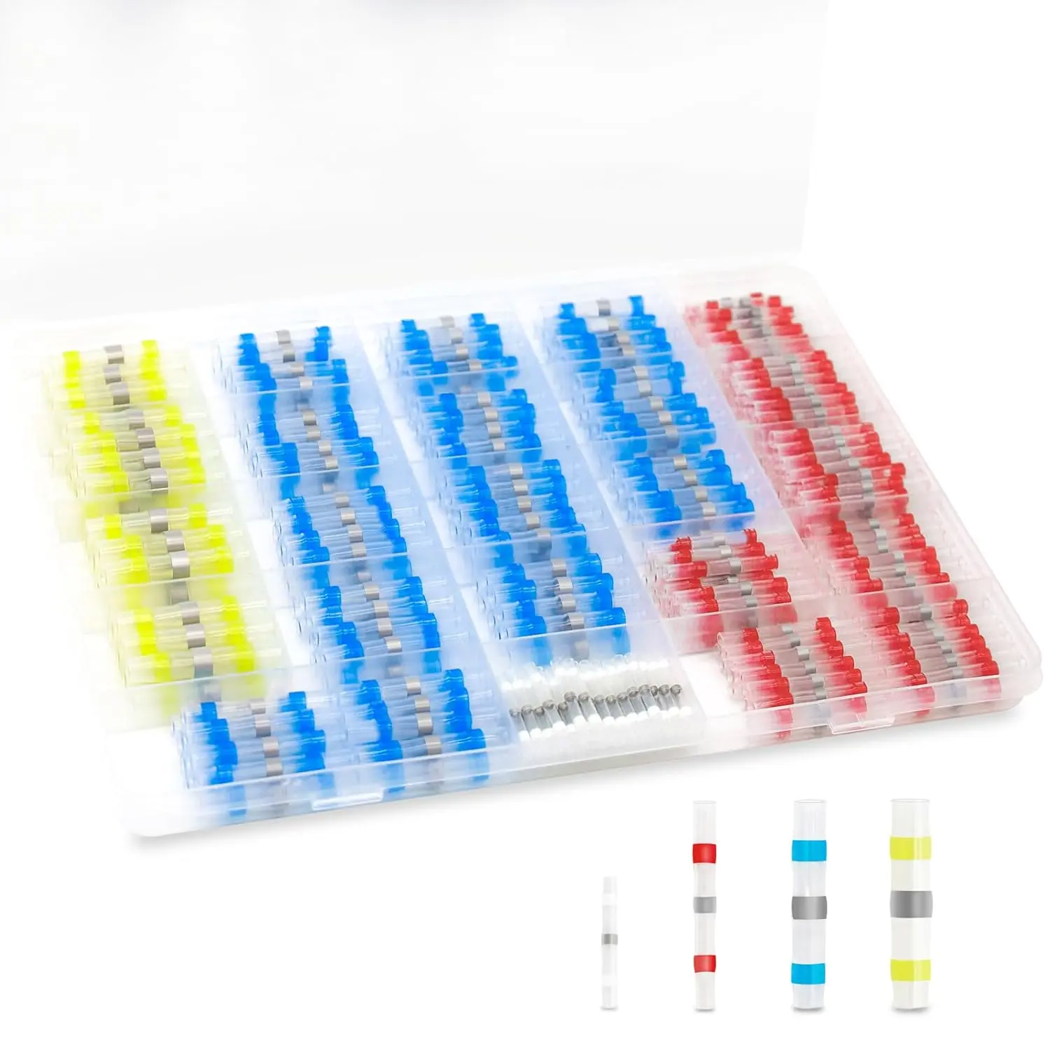 280 count Solder Seal Wire Connectors Kit, Heat Shrink Wire  Connectors,  Solder Stick Wire Connectors.