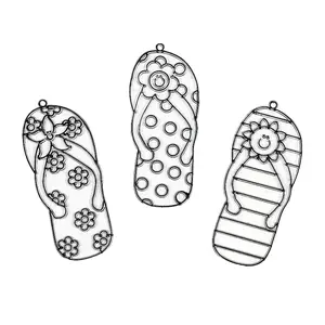 Flip Flop Suncatchers - 12 Pc.
