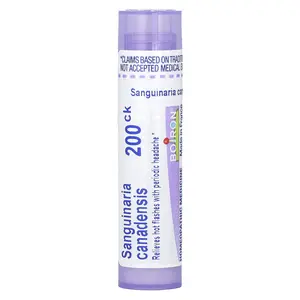 Boiron Sanguinaria Canadensis 200CK, Menopause Support, 80 Pellets