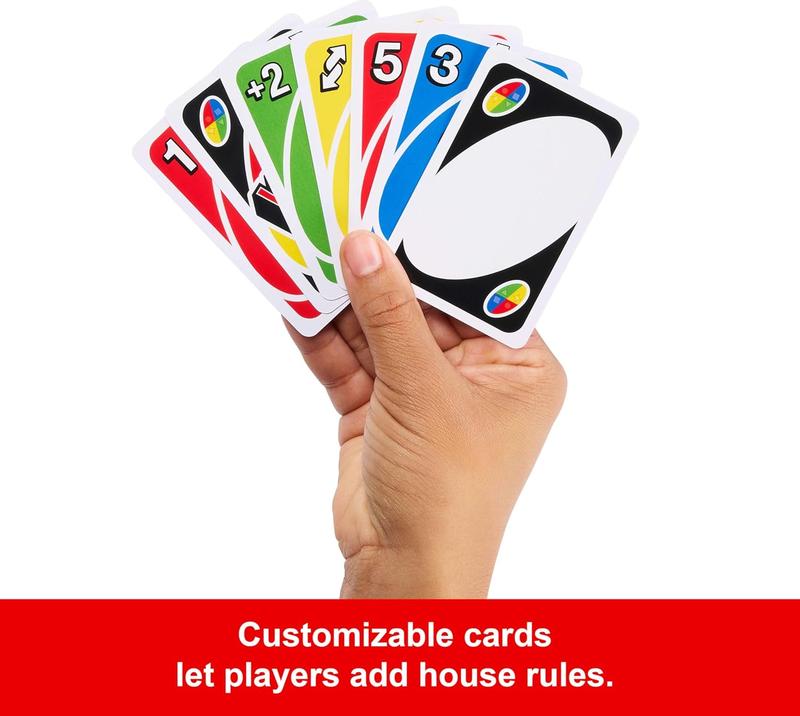 UNO Color & Number Matching Card Game for 2-10 Players