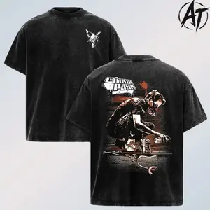 "Chester Bennington Legacy" Washed Tee – Vintage Acid Wash Heavy Cotton Oversize Unisex Rock Band T-Shirt, Retro Y2K Nu Metal Streetwear Top, Linkin'n Parks Music Merch for Fans, 2000s Tour Collector Merch. F47
