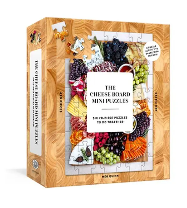 The Cheese Board Mini Puzzles: Six 70-Piece Puzzles to Do Together -- Meg Quinn, Game