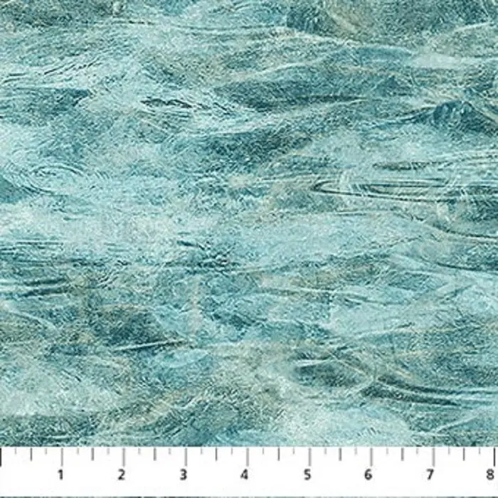 Stonehenge - Eagle Pass Turquoise Water - Northcott Fabrics