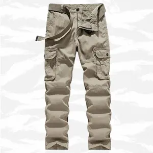American high-street tactical casual pants—full-length with a three-dimensional cargo design featuring multiple pockets, tactical cuts, and reinforced stitching. They’re wear-resistant, wrinkle-resistant, and less prone to pilling, suitable for everyday c