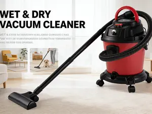 5 Gallon Wet Dry Vacuum Cleaner | 4.3 Peak HP 3-in-1 Shop Vac with Blowing Function | Powerful Suction for Car, Floor, Upholstery & Gaps | Multi-Surface Cleaner with Stepless Speed Control | Home Improvement & Garage Essentials | Pet Hair Remover
