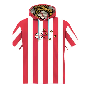 Popcorn Striped Shoodie