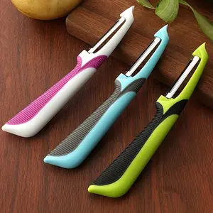 An easy-to-use stainless steel fruit peeler - a multifunctional kitchen gadget, easy to peel, suitable for home and restaurant use B40