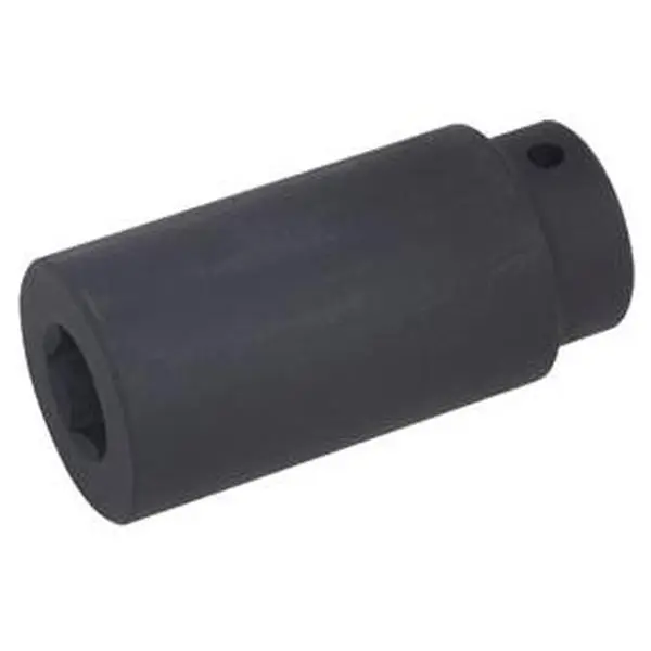 Lisle LIS-77080 19 mm Heavy-Duty Heat-Treated Alloy Steel Harmonic Balancer Socket, Designed for Honda Engine Repair