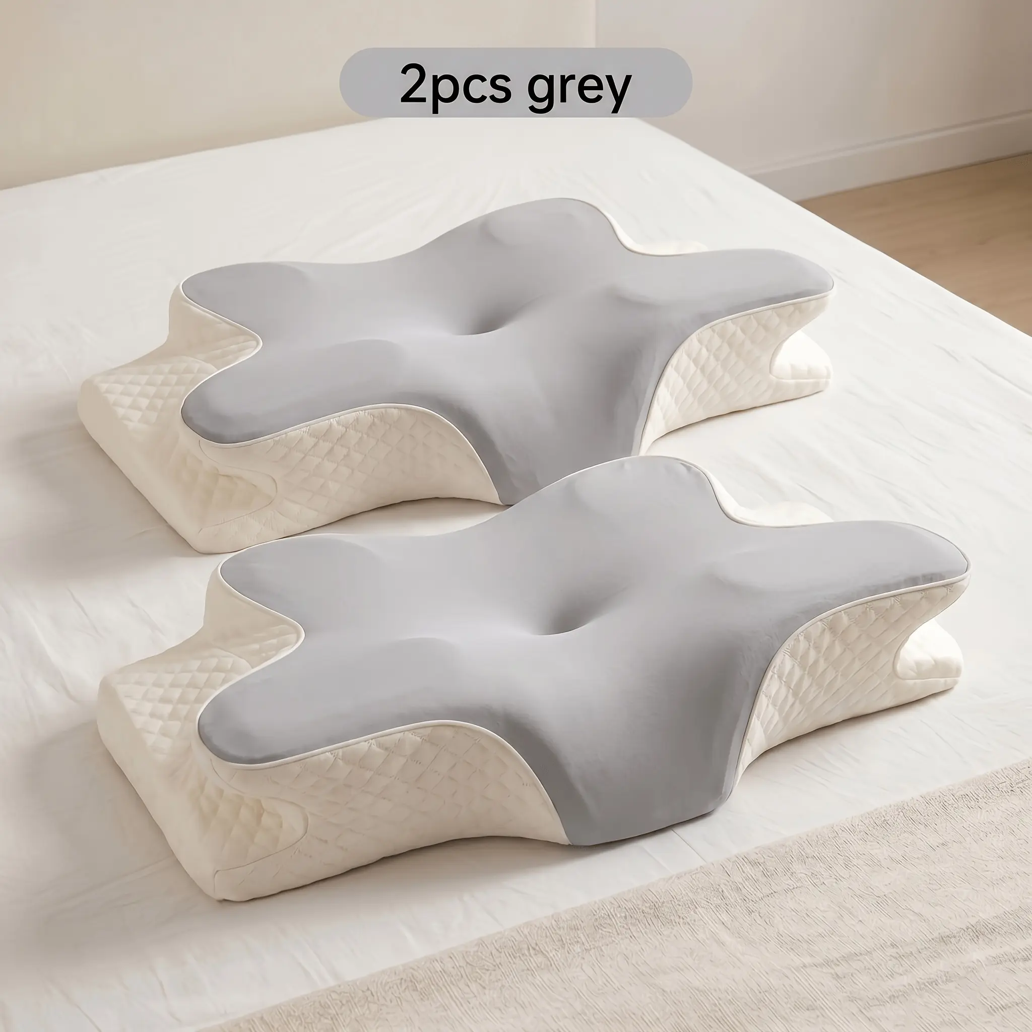 2 pieces gray