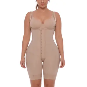 Stage 1 Post-Surgery Faja | Open Bust BBL, Lipo & Tummy Tuck Compression Garment | 70182TJ