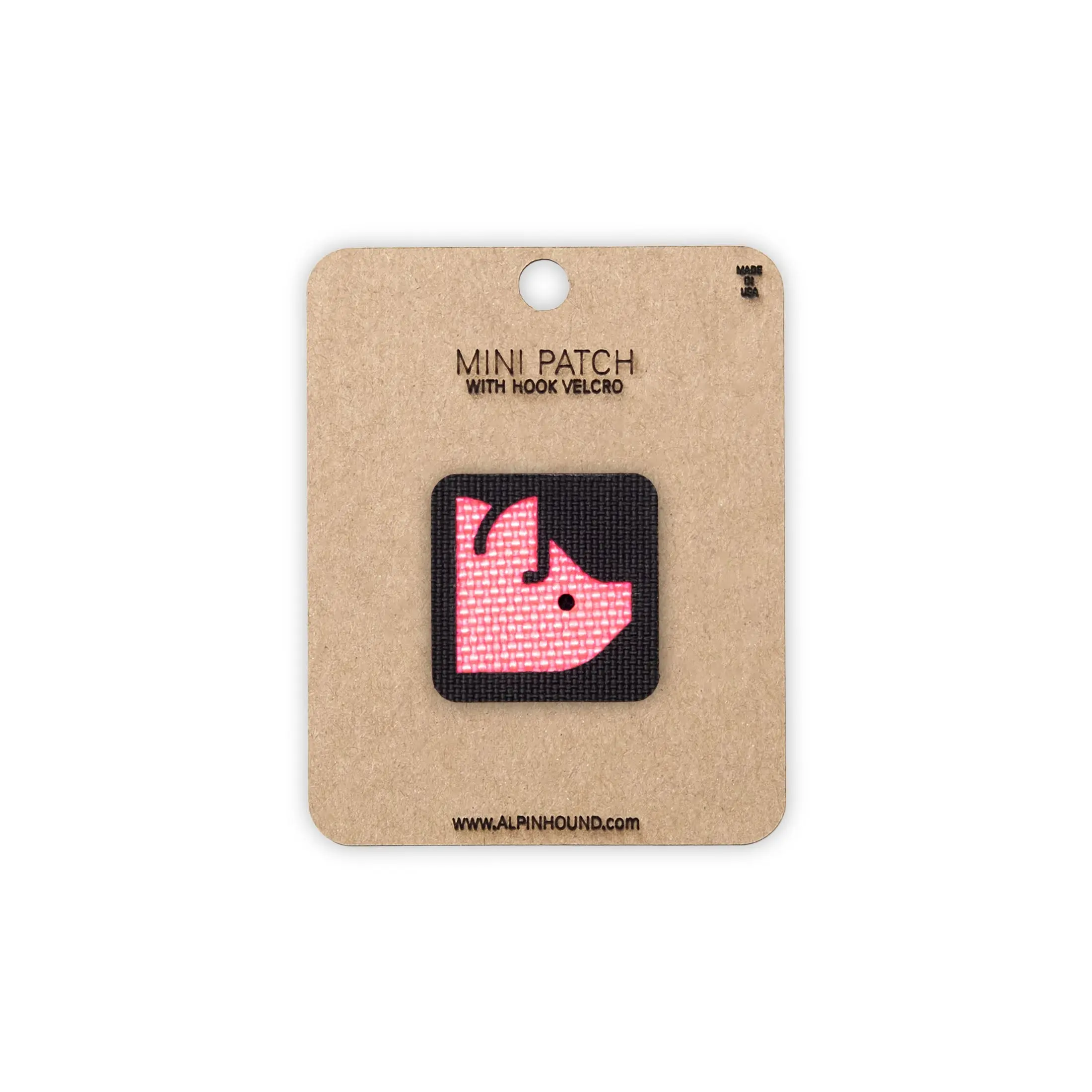 Pig Head Tactical Patch 1X1 Cordura Morale Patch