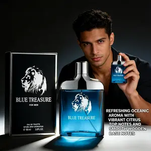 Original Night Club Men's Cavalier Eau De Parfum Spray, 3.4oz. Woody Pineapple. Elegant Bottle Design, Long-lasting Fragrance, Suitable for Various Occasions, Such As Parties, Dates And Office Use, Hair Perfume, Date Night Fragrance