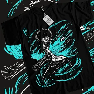Dabi T-shirt My hero Academia Mha Toya Todoroki Anime Gift Shirt Tee All Size color, Waifu Manga Graphic Tee, Japanese Aesthetic Unisex Streetwear Crewneck Short Sleeve Shirt for Men & Women