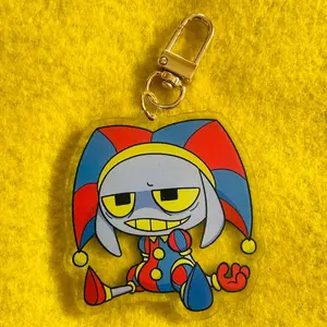 Not Pomni Acrylic Keychains