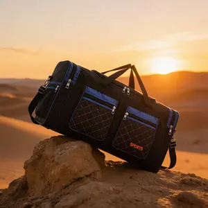 JSERYISGN Universal Storage Bag | Multi-Compartment Zipper Design | Flexible for Various Sports & Life Scenarios