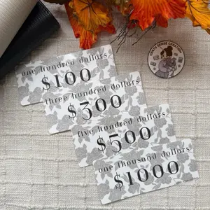 Floral Set of 4 Money Placeholders for Cash Envelope Stuffings A6 Budget Binder Insert Customizable Vellum Matte & Cardstock Glossy Options