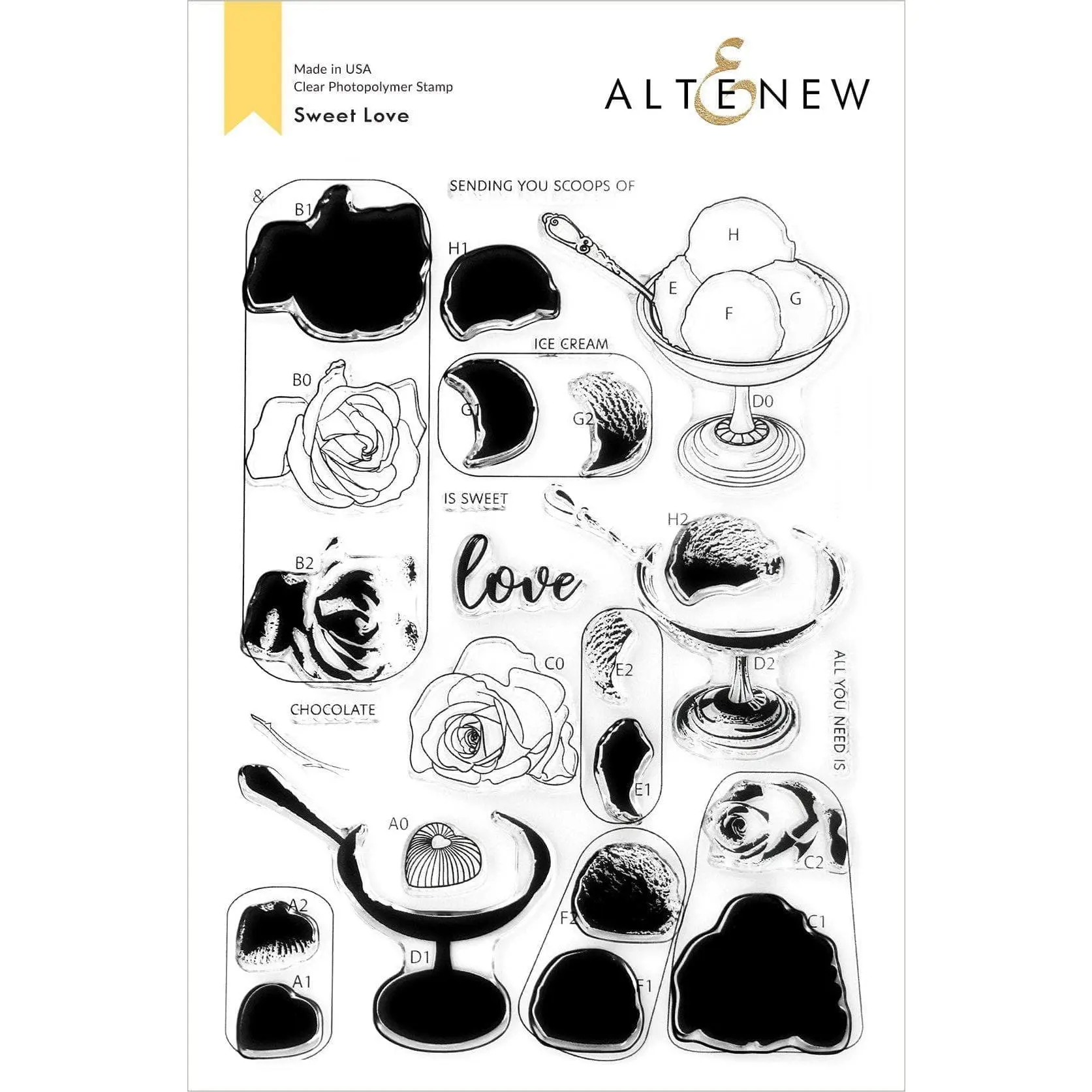 Sweet Love Stamp Set