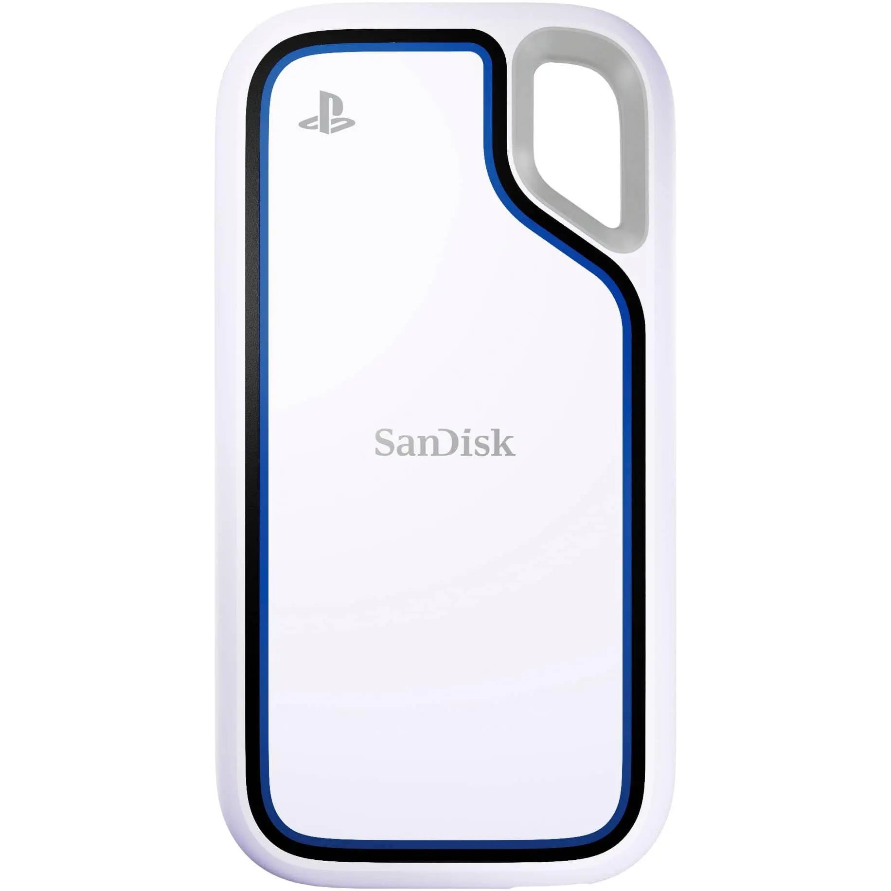 SANDISK - Extreme Game Drive for PlayStation5 2TB External USB Type C Portable SSD - White