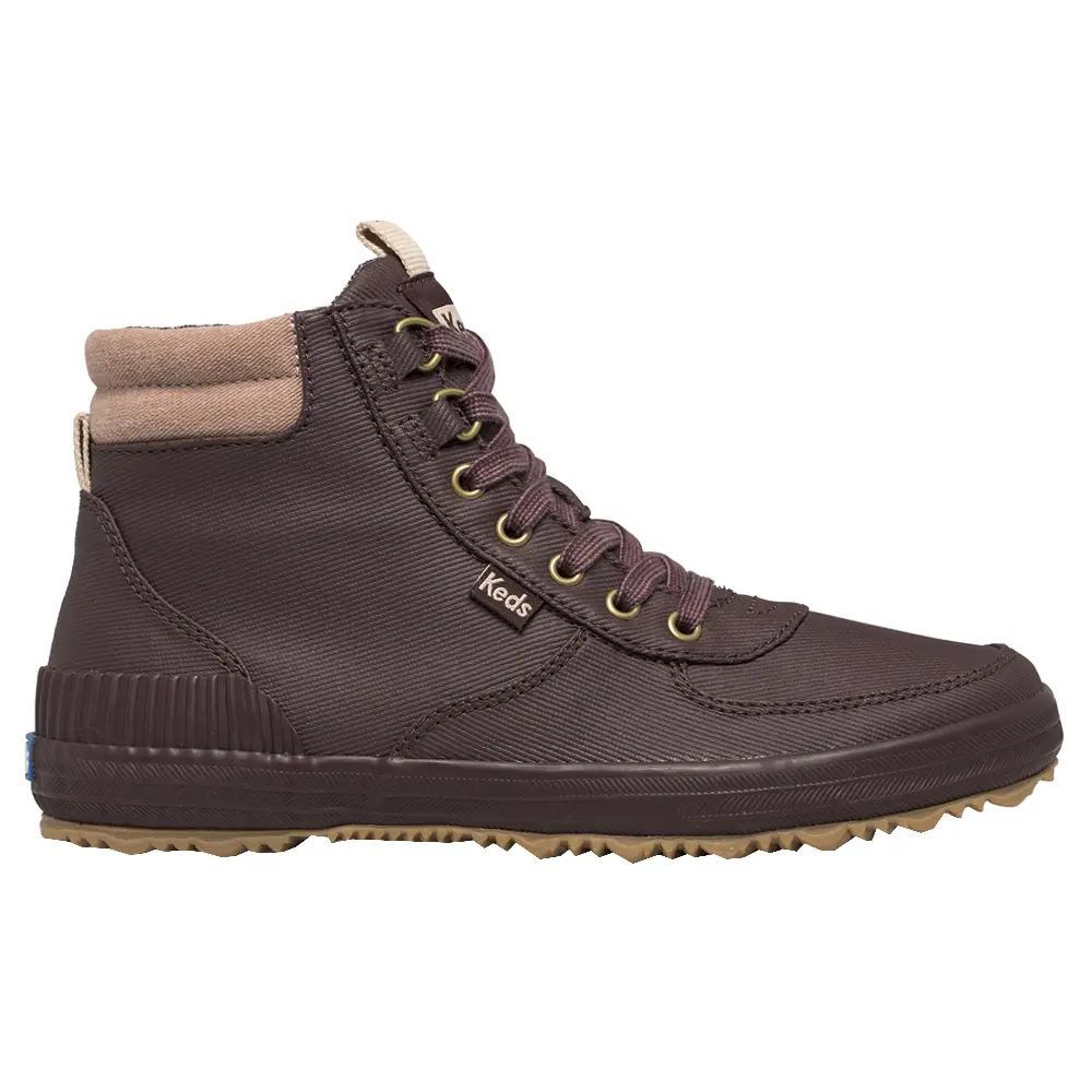 Keds Womens Scout Iii Sp Twill Lace Up Casual Boots Ankle - Brown Keds Womens Scout Iii Sp Twill Lace Up Casual Boots Ankle - Brown