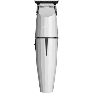 JRL Ghost 2020T Professional Cordless Hair Trimmer for Barbers, Smart-Clip™ No-Drag Technology, EZ-Gap® T-Blade, 8200 RPM Motor, 3.5 Hour Runtime, (White)