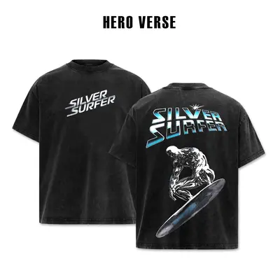 00's Silver Surfer Chrome llic Tシャツ 楽天市場】00s マーベルコミックス シルバーサーファー クルー