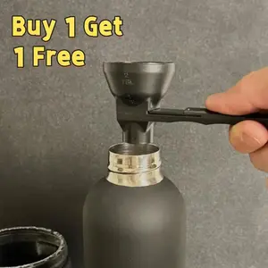 Protein Powder Sliding Spoon, Powder Funnel Scoop, Coffee Leak Proof Spoon,High Quality Scoop for Pre Workout Creatine  Powder Formula Smoothie Kitchen Utensils BPA Free Plastic 2 TBL