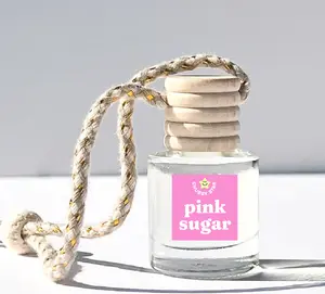 Pink Sugar Scented Car Freshener - Long-Lasting & Sweet Scented Fragrance for Car Interior