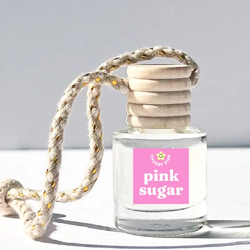 Pink Sugar Scented Car Freshener - Long-Lasting & Sweet Scented Fragrance for Car Interior
