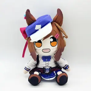 Matikanetannhauser Plush Toys Anime Pretty Derby Plushies Stuffed Doll Soft Cuddly Gifts for Kids Child Birthday Christmas