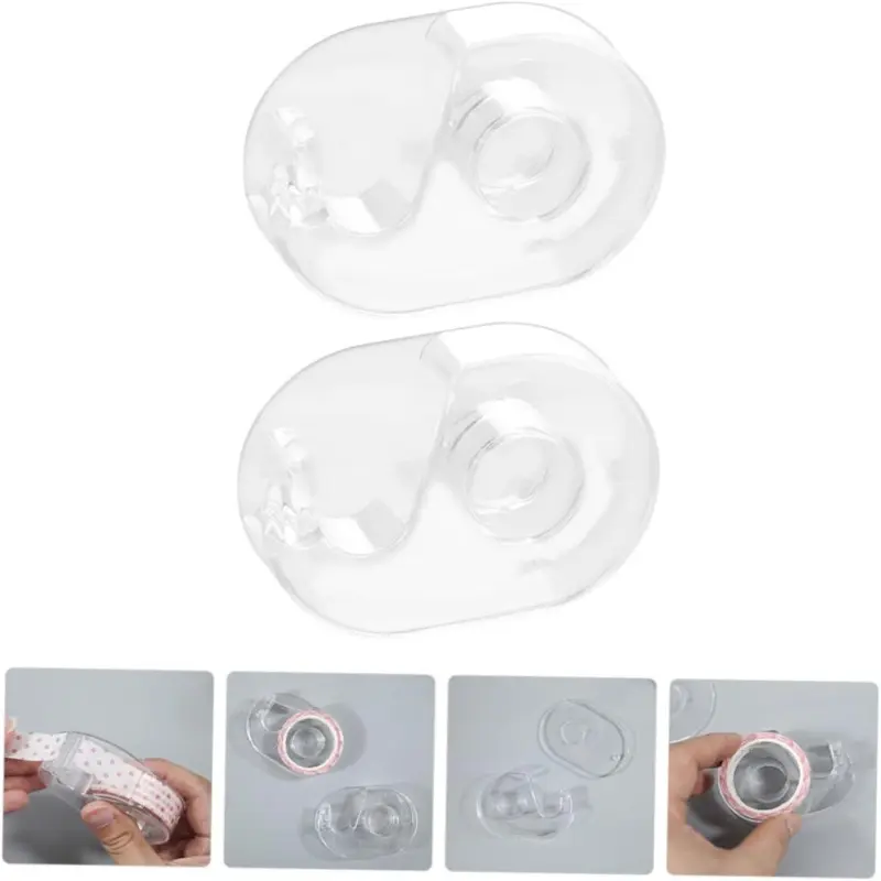 2/3pcs Portable Eyelash Extension Tape Dispenser, Reusable Adhesive Strip Holder for Easy Home & Office Use, Manual Craft & Beauty Organizer Tool