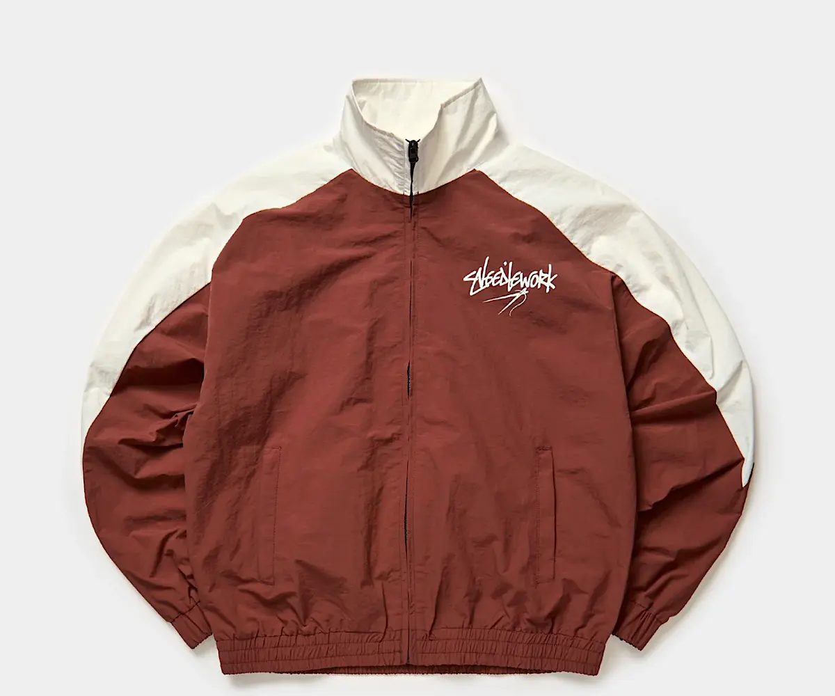 Heritage Track Jacket Brown