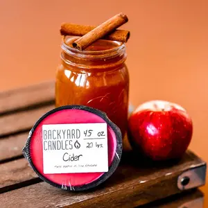Coconut Shell Candle - Cider