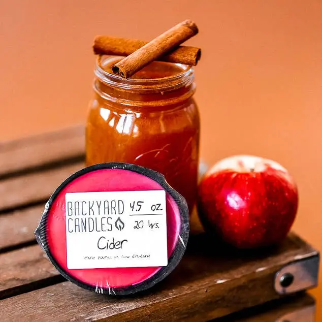 Coconut Shell Candle - Cider