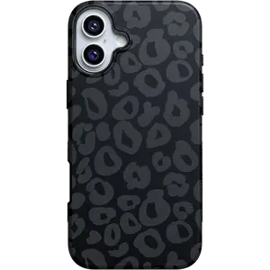 Casely iPhone 16 Case | Into the Wild | Black Leopard | Bold Protective Design | Compatible with MagSafe