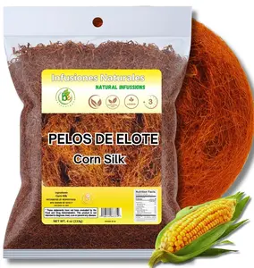Barbas de Elote 4 oz Pelos De Elote Herbal Tea (Cornsilk Tea) - 100% All Natural Fresh Tea Beverage Flavor