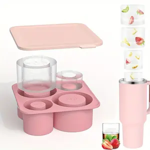 Silicone Ice Cube Tray for Stanley Cups: 20-40 Oz, 30-40 Oz and 40-60 Oz Sizes-Perfect for Refrigerating Cocktails, Whiskey, Drinks and Coffee