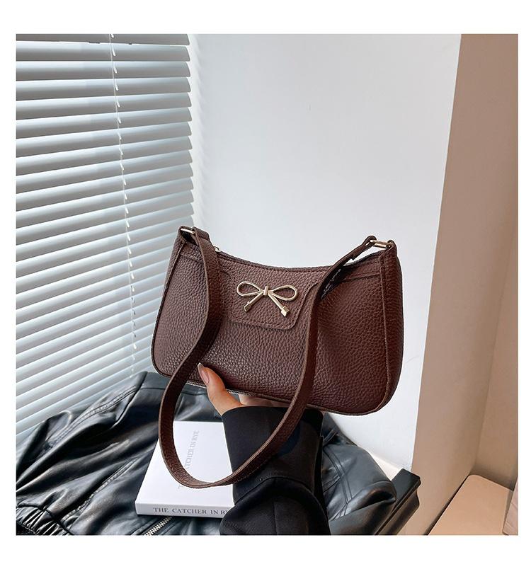 Womens Stylish Bow-Tie Western-Style Underarm Bag