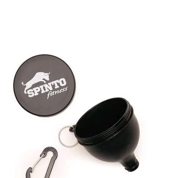 Portable Protein Powder Funnel - BPA-Free Aluminium-Plastic Kitchen Utensil, Compact Multi-Functional Reusable Polymer Shaker Funnel, 50ml/100ml Travel Supplement Container, Shaker Bottle Accessory, Multi-Functional Funnels Durable Kitchenware