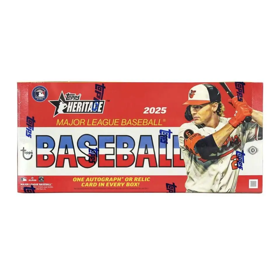 2025 Topps Heritage Baseball Hobby Trading Cards