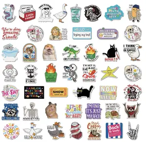 Funny Anxiety Quotes Magnet, Relatable Meme Fridge Magnet, Mental Health Humor Decor Gift, Perfect for college dorm rooms school lockers, stocking stuffers, refrigerators