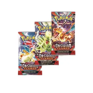 Pokemon TCG: Scarlet & Violet - Obsidian Flames Booster Pack x3 - Includes 10 Cards & 1 Basic Energy - Live Stream Option Available