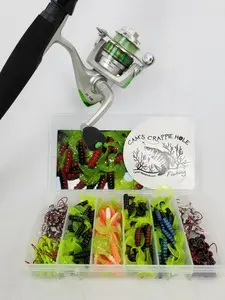 Cam's "CRAPPIE KILLER"  6'0 Split Grip EVA Complete Combo  Kit Special