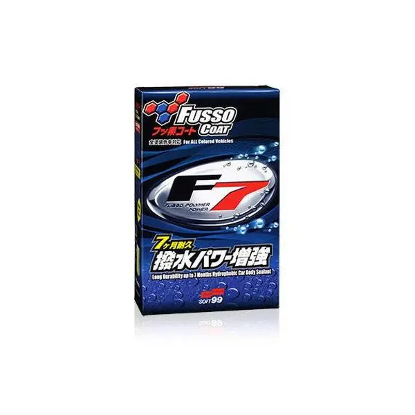 Fusso Coat F7 All Color – 7-Month Hydrophobic Liquid Car Wax for All Paint Types
