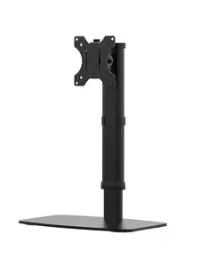 Monoprice Free Standing Single Monitor Desk Mount For Monitors Up To 27 Inches | Easy Height-Adjustable - Workstream Collection