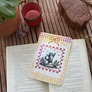 Clear Case Insert - Charming Design for E-reader Covers - kindle insert  -