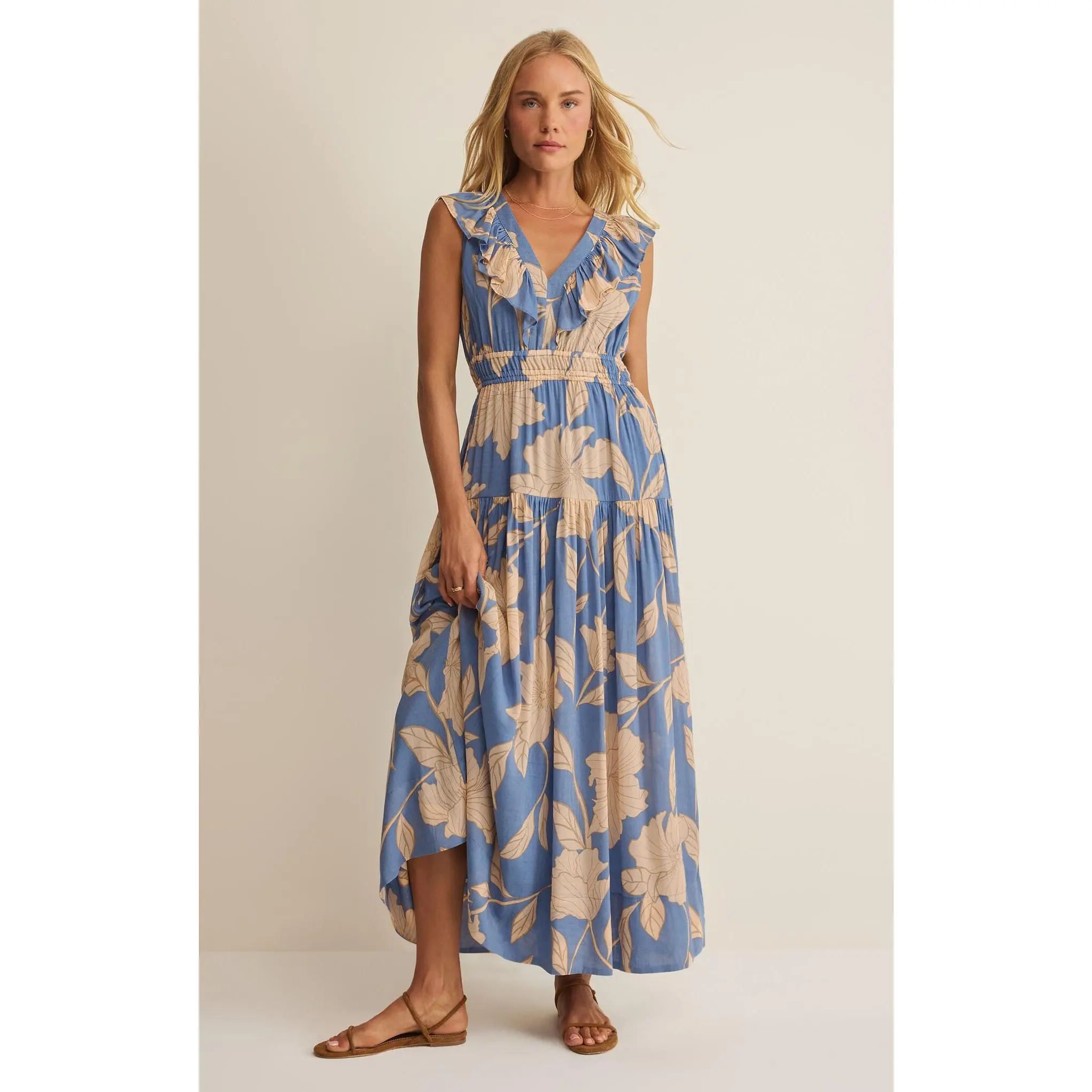 Malene Bloom Maxi Dree