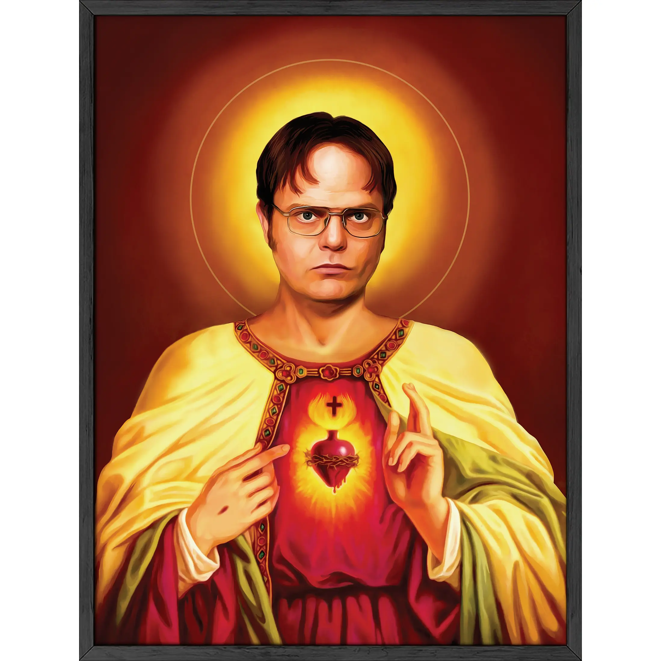 The Office Dwight Schrute Poster - Artistic Wall Decor Print for Room Aesthetic and Vibe